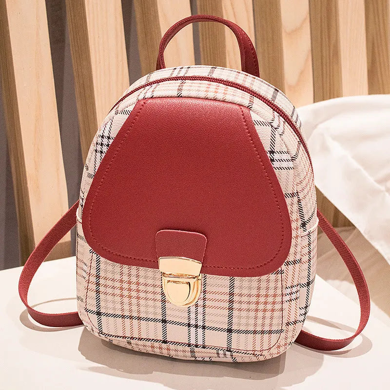 One shoulder diagonal phone bag in smooth PU material shown in available colours