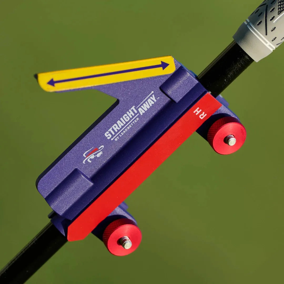 Golf swing plane simulator trainer in plastic construction with logo or plain colour options
