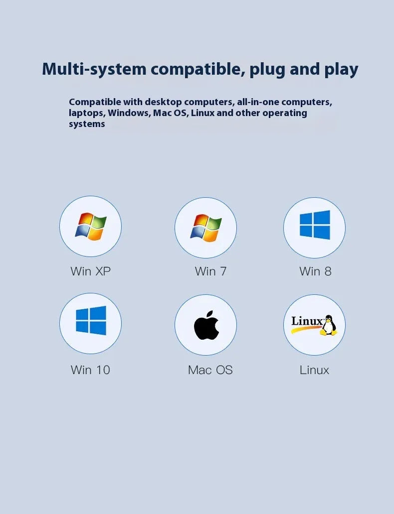 Seven-port card reader PD computer hub with USB-C laptop charging and custom logo option