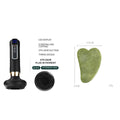 Green electric vacuum cupping gua sha massager with USB charger