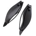 Harley Davidson trike windshield side wing replacement set in ABS plastic