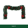 Christmas rattan pine cone bow decorative cane with European style design for festive arrangements