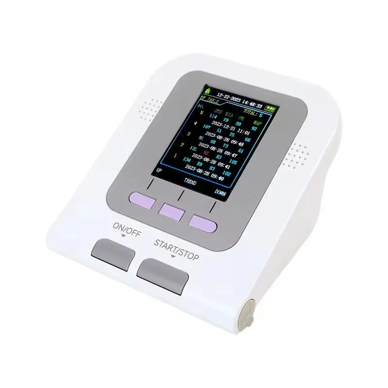 CONTEC08A veterinary digital blood pressure monitor unit with colour screen and cuff for animals.
