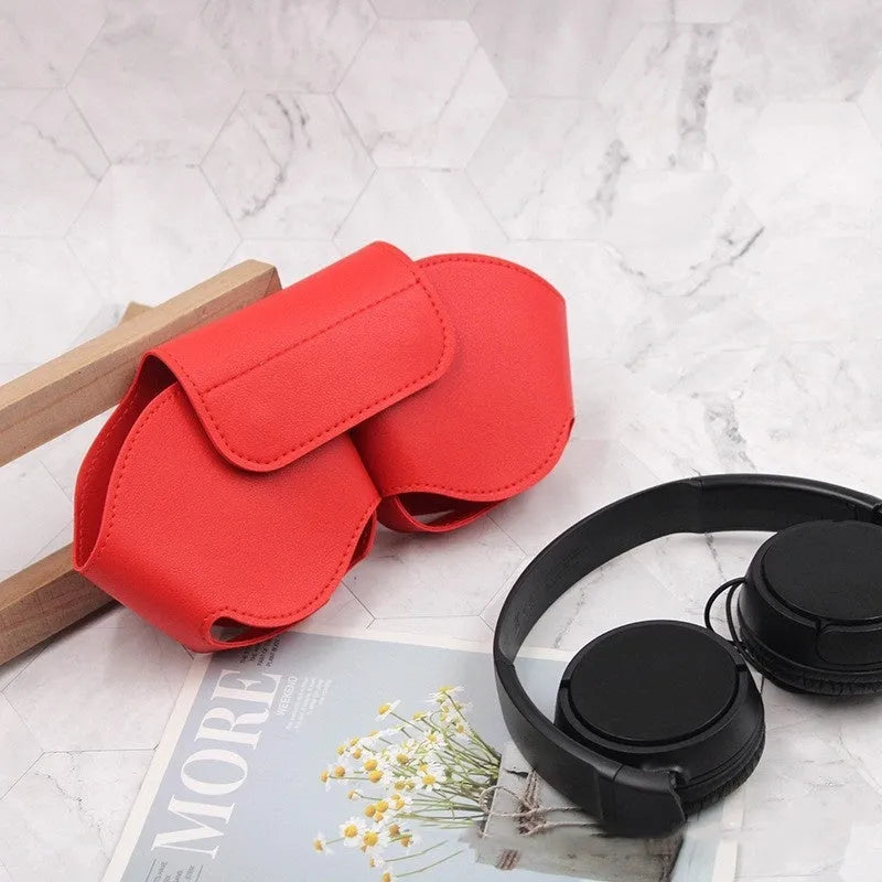 AirPods Max protective cover in PU leather showing five colour options