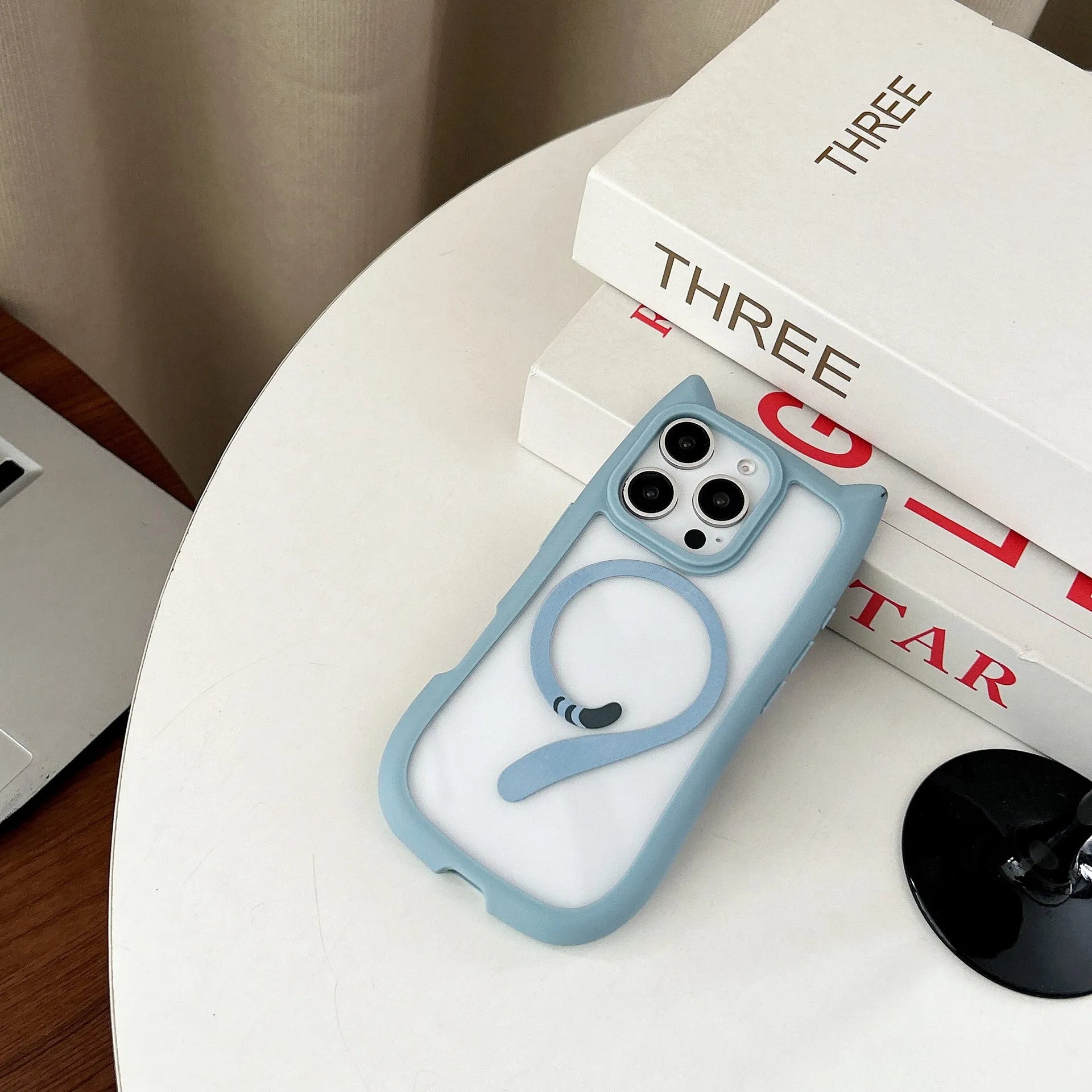 Transparent acrylic TPU phone case for IPhone 17 with magnetic suction function in multiple colour options