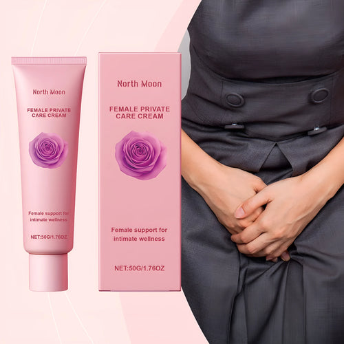 50g moisturising cream jar with rose and peppermint extract for dry skin hydration