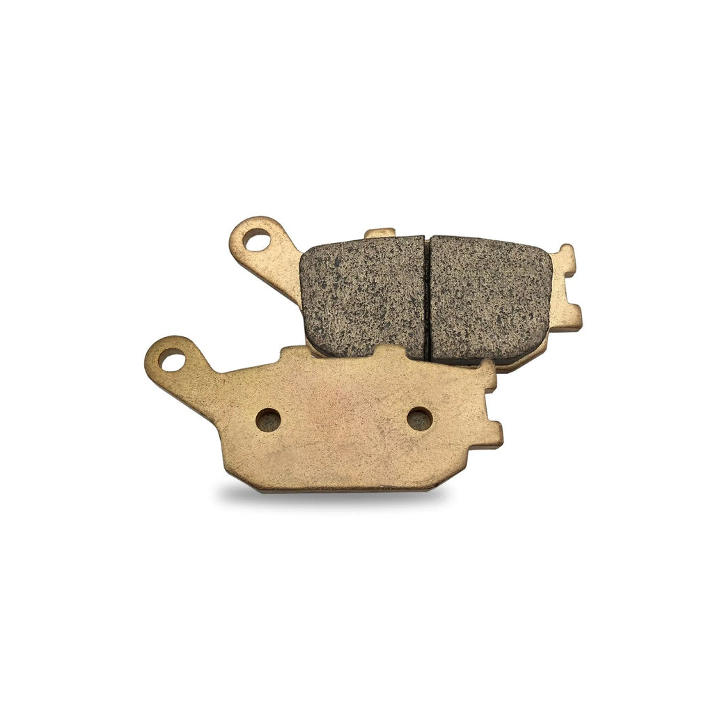 Rear motorcycle brake pads for Honda CBR954RR, sintered asbestos-free material