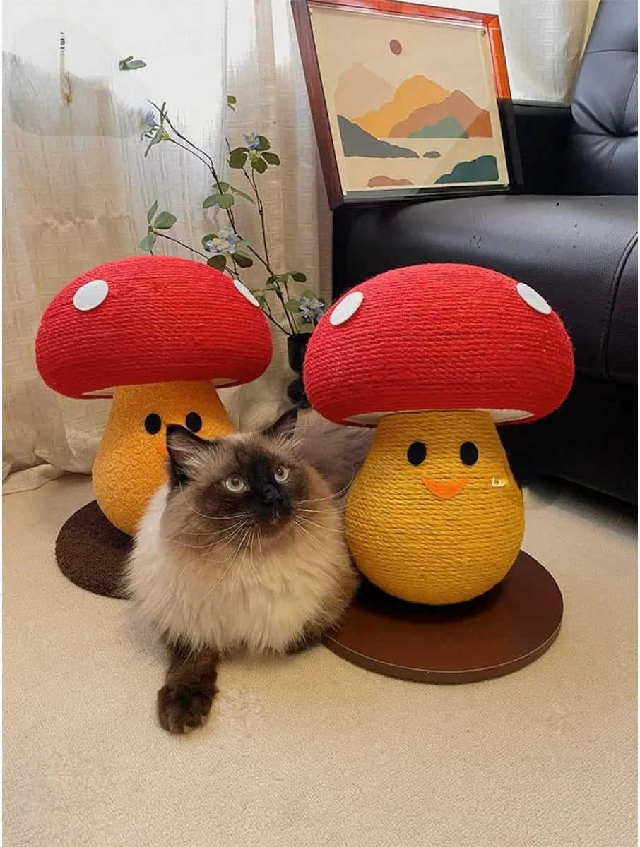 Foldable accordion design cat scratcher board with round shape and corrugated texture