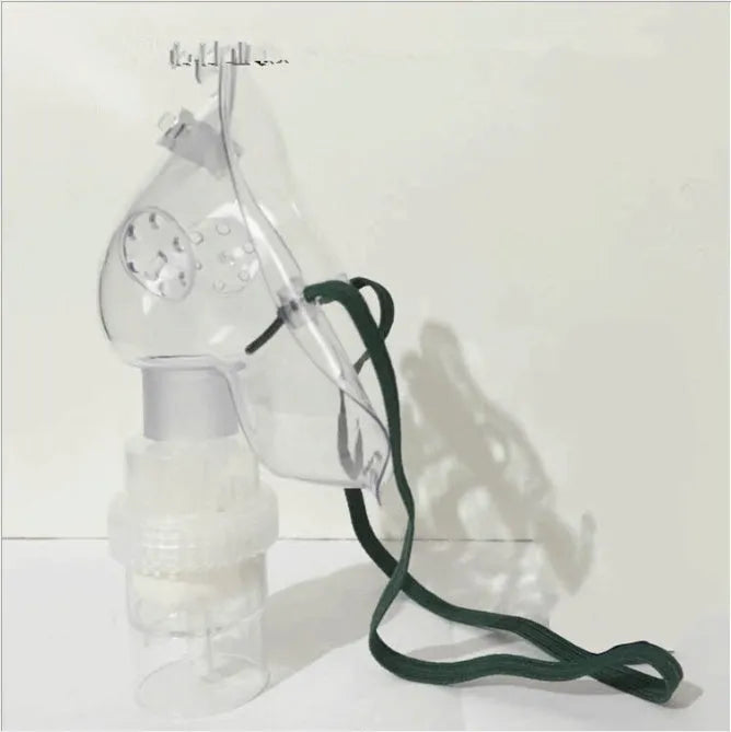 Soft rubber mask aid for securing A-type face masks comfortably behind the ears.