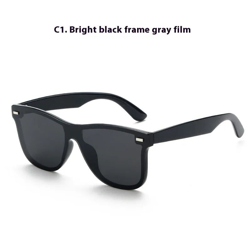 Polarised sunglasses with grey lenses and a sand black TR90 frame suitable for outdoor sports.