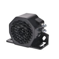 Black GQ-208A reversing horn for 12-80V vehicle systems with 105dB sound output