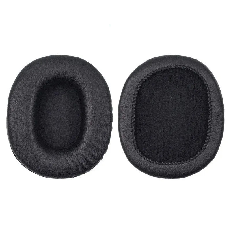 Black soft PU leather headphone earmuff covers for Sony MDR-1R headphones