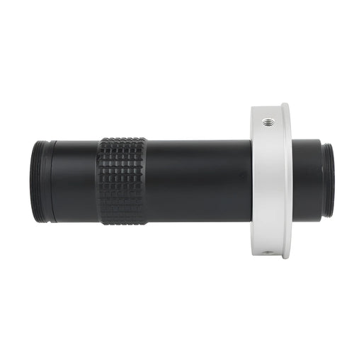 Black industrial camera monocular lens for 10-130x magnification inspection work