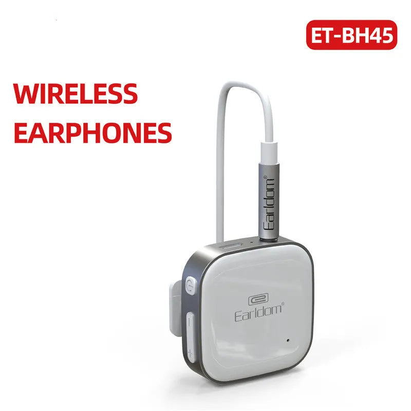 Bluetooth lavalier headphones in black, grey, and red colours with neckband design