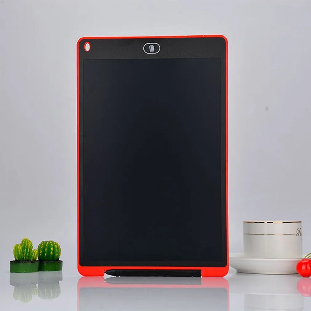 LCD electronic handwriting board for children with stylus pen, available in multiple colours