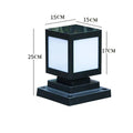 Solar garden lights with LED illumination for outdoor courtyards and tables