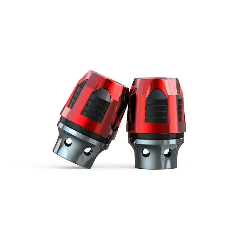 Aluminium alloy fork cup pair for electric car and motorcycle front axle in multiple colour options