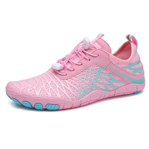 Breathable lace-up casual shoes with non-slip rubber soles in multiple colour options