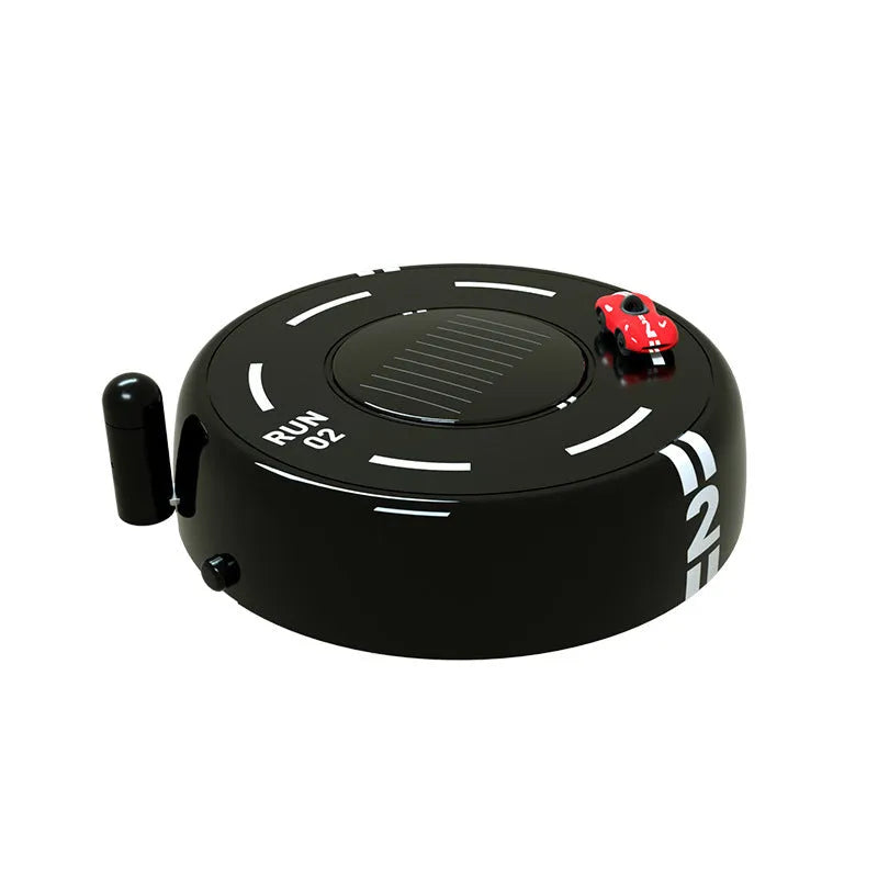 Round car model aromatherapy decoration in plastic construction with modern styling