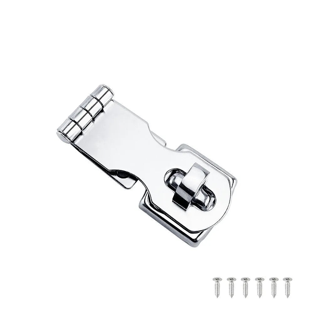 304 stainless steel lock latch hasp bolt with mirror finish silver colour