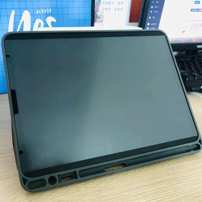 Magnetic detachable writing film for iPad with alcohol wipe and scraper, 11-inch PET magnet screen protector.