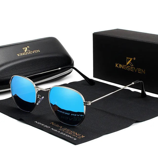 Classic round sunglasses for men with retro circular frame design in multiple colour options
