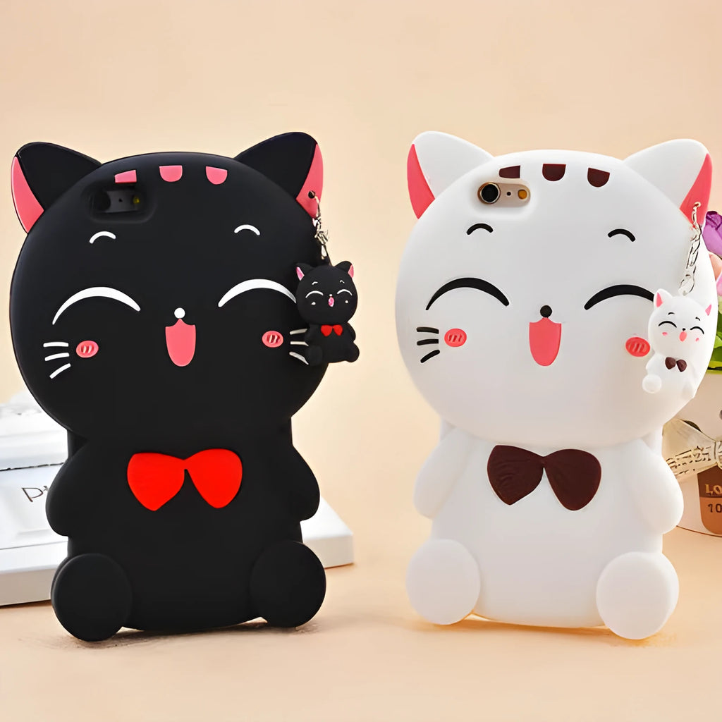 Soft silicone phone case showing edge-proof protection for Samsung Galaxy and Apple iPhone smartphones