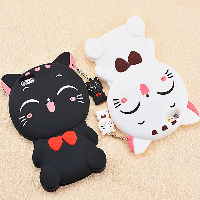 Soft silicone phone case showing edge-proof protection for Samsung Galaxy and Apple iPhone smartphones