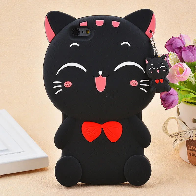 Soft silicone phone case showing edge-proof protection for Samsung Galaxy and Apple iPhone smartphones