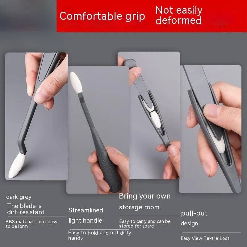 Plastic sketch rubbing knife in R20212 colour for pencil and charcoal correction