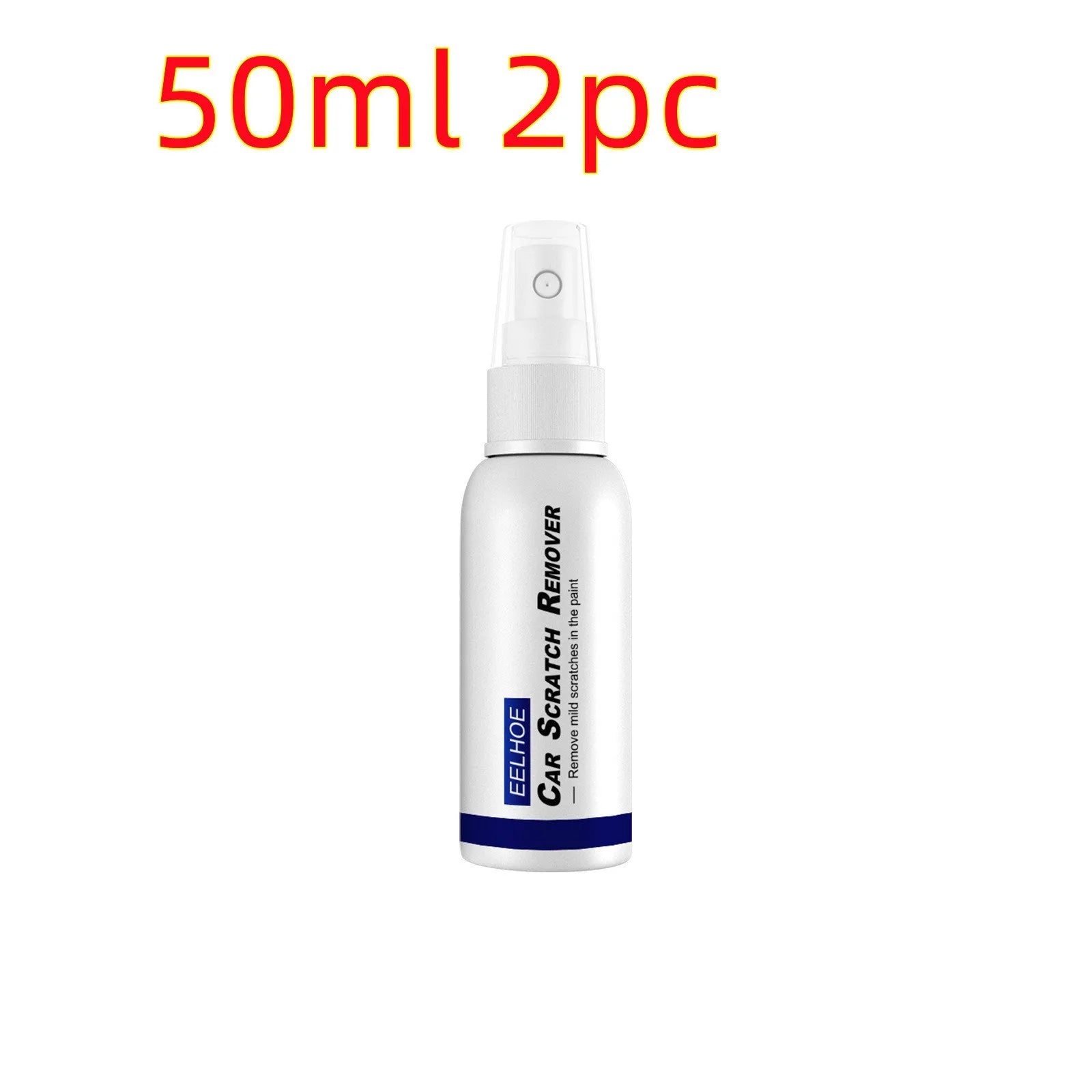 Car scratch repair spray bottle for removing scratches from automotive paint surfaces
