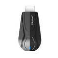 Black wireless screen player for smartphone HDMI mirroring and casting