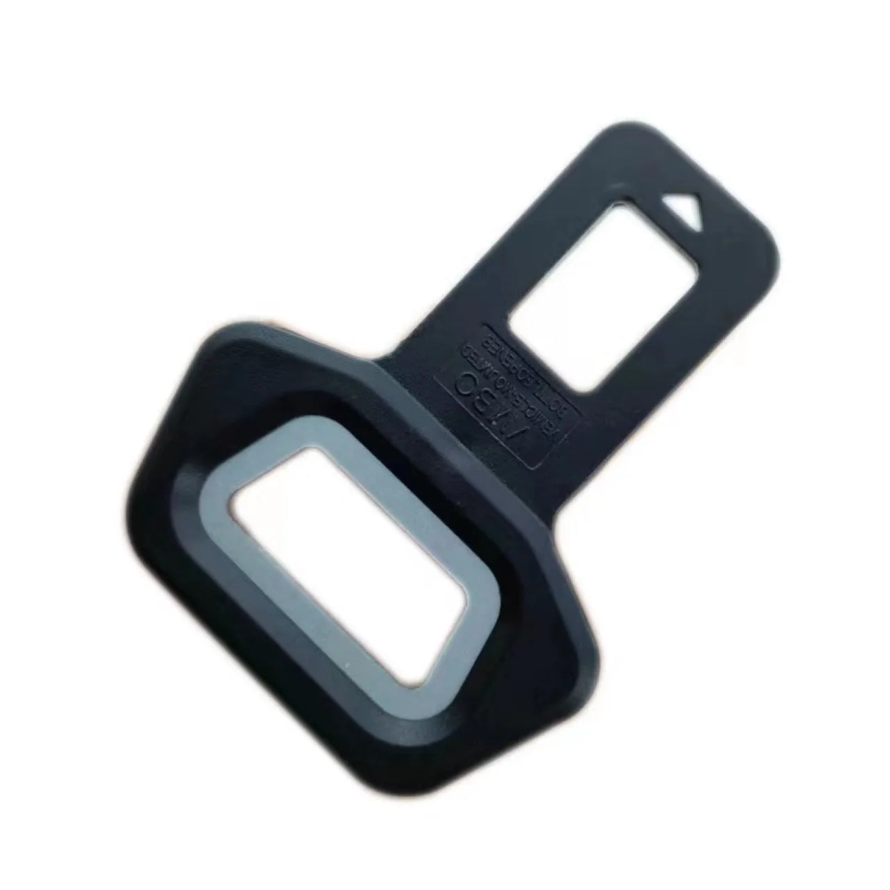 Aluminium alloy lock tongue buckle bottle opener with frosted carbon fibre finish