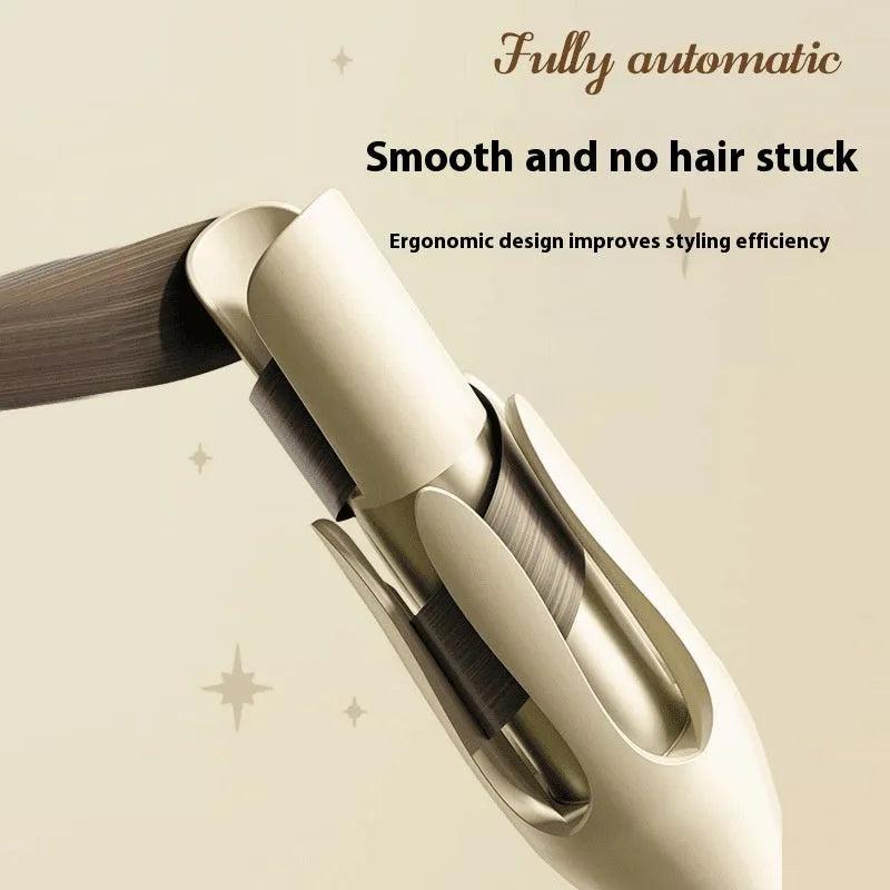 32mm automatic hair curler in white or chigo colours with US and EU plug adapters