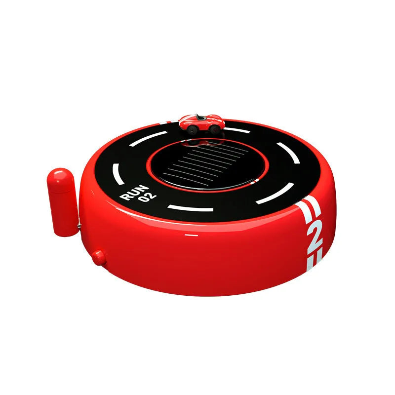 Round car model aromatherapy decoration in plastic construction with modern styling