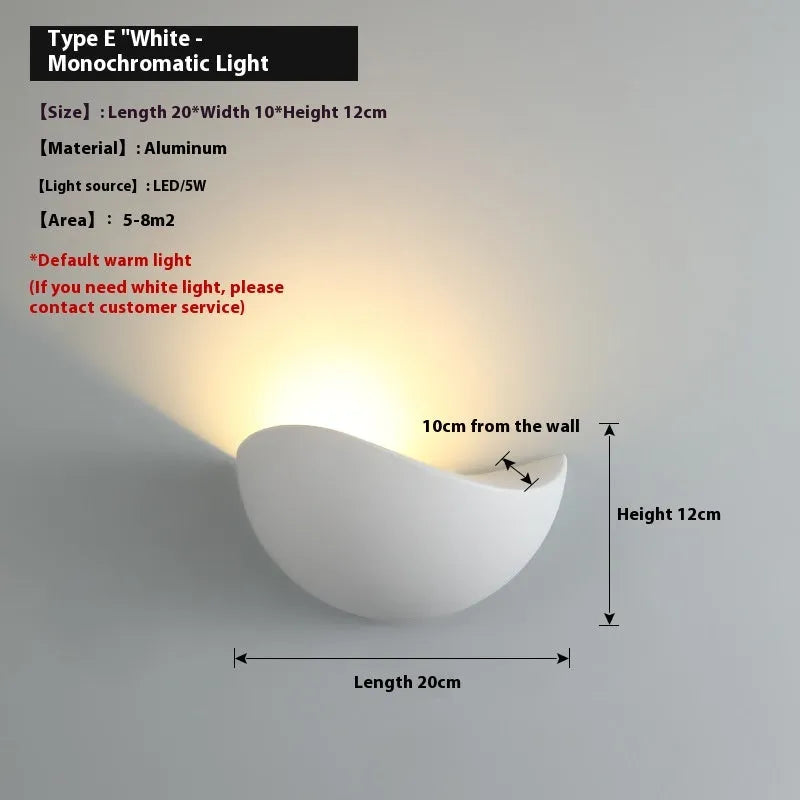 Courtyard LED lighting lamp with bird's nest design and aluminium alloy shell