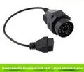 BMW OBD2 diagnostic adapter cable converting 20-pin port to 16-pin OBD2 port