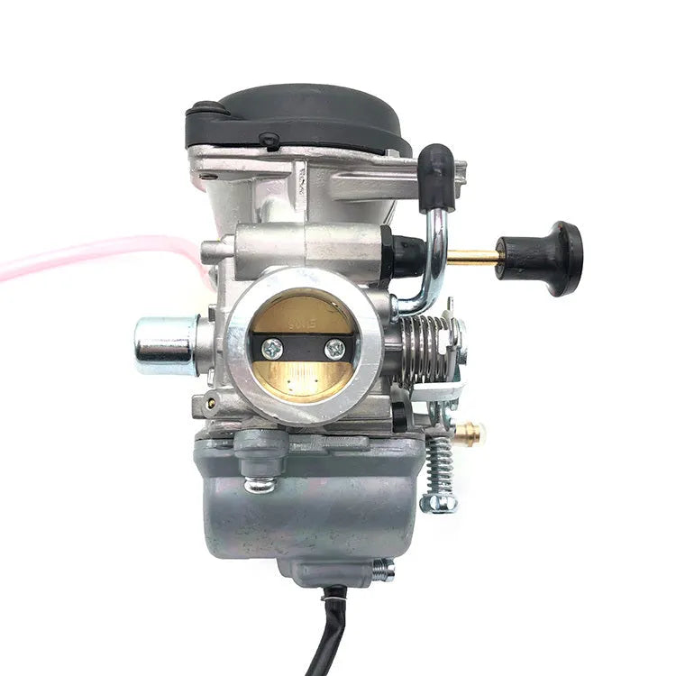 Replacement carburetor for Wang Diaobao HJ125K-2 and Suzuki EN125 GS125 motorcycles with choke cable.