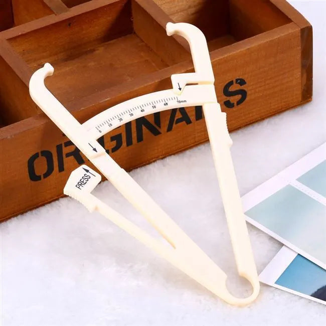 Acrylic body fat caliper for skin fold thickness measurement with 200mm range