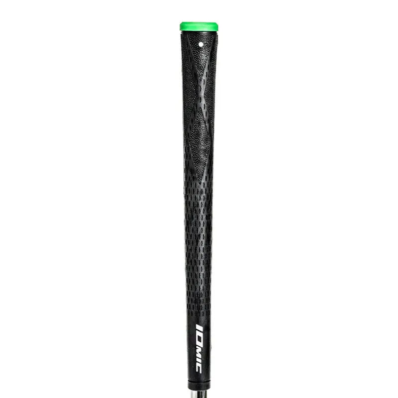 TPE material golf club replacement grip in various colours including pink, red, blue, white and two-tone options.