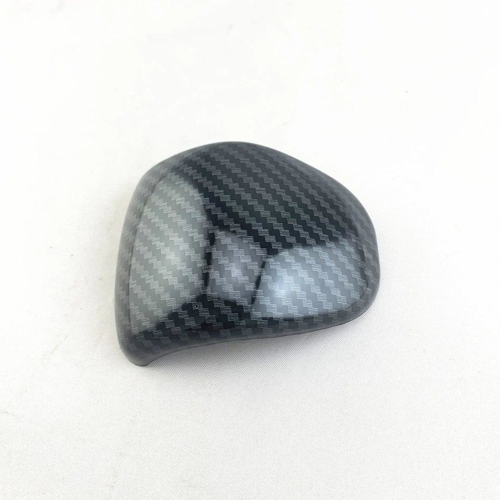 Carbon fibre finish gear shift cover for car interior customisation