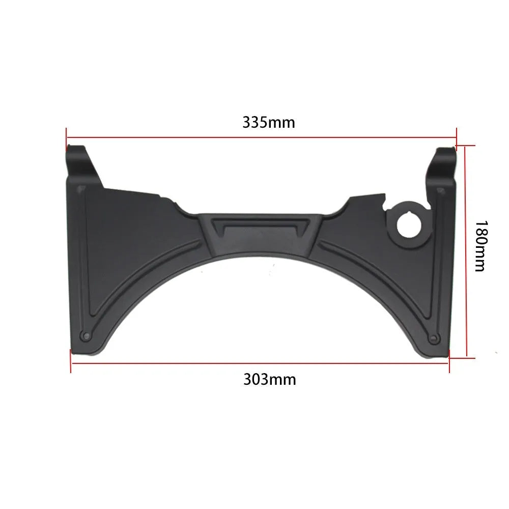 Black ABS plastic motorcycle cockpit fairing panel for BMW R1250GS