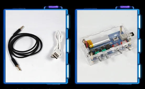 Aluminium Tesla coil driver board with controller producing electrical arc display