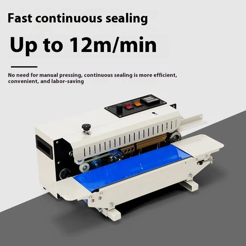 Manual steel seal sealing machine for printing date codes on plastic bags