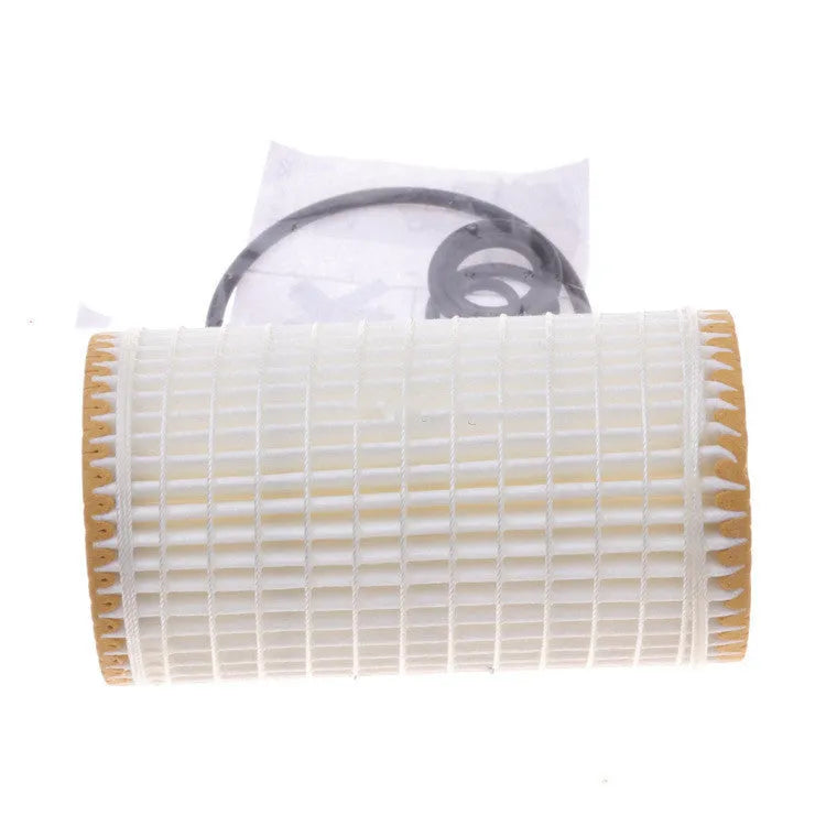HU718 5X oil filter with polyester mesh element and 10mm connections for automotive use