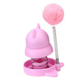 Lucky Cat mint ball cat toy on stick with music for grooming aid and boredom relief