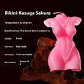 Low-temperature soy wax massage candle in Rose Red, Spring Pink, or Lilac Purple colour