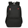 Light grey Oxford cloth insulated backpack with curved shoulder straps and dry wet separation compartments