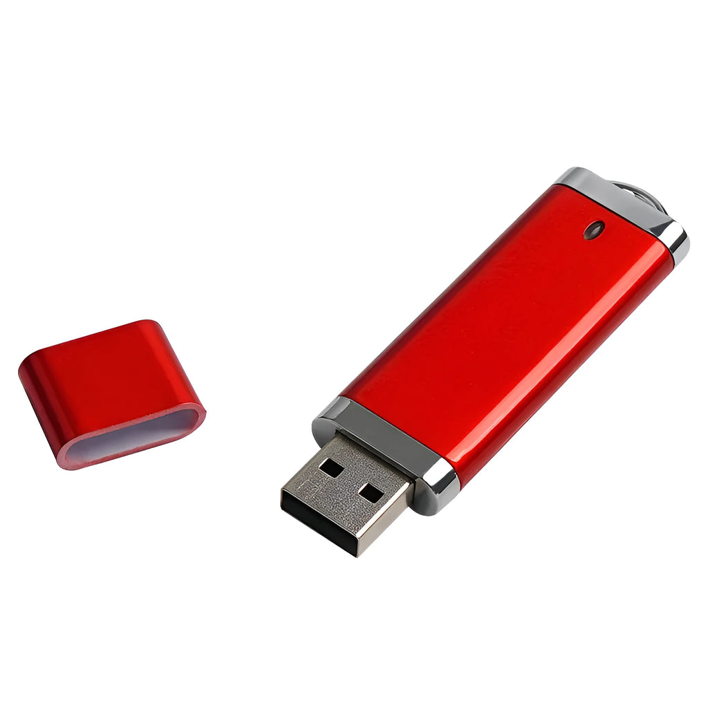 Plastic creative U disk USB 2.0 flash drive in blue colour with compact design