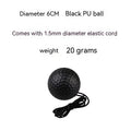Head-mounted boxing reaction training set with adjustable headbands and multiple ball options including PU soft balls and tennis ball